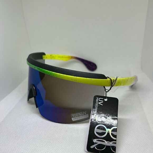 Other - Shield Mirrored Unisex Shades Sunglasses